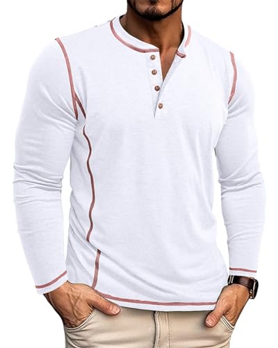 Tee-shirt long coton homme de qualité supérieure style casual chic