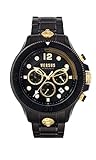 versus versace wikipedia Seien Sie ein von einer Art durch das Tragen dieses einzigartigen Stück gemischt mit schwarzen und goldenen Details. Das 49-mm-Edelstahlgehäuse setzt sicher ein Statement an Ihrem Handgelenk.