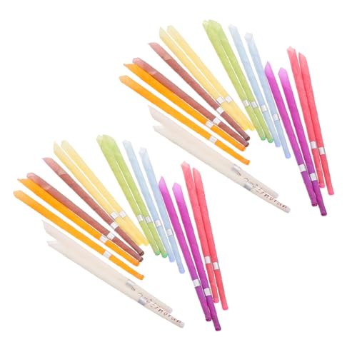 HAPINARY 32pièces Bougie De Massage Auriculaire Aux Huiles Essentielles Bougie Spa Pour Réduire Salissures Et Démangeaisons Outils De Soin