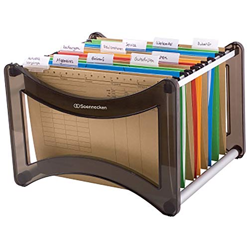 Soennecken Hängekorb 2052 für DIN A4 transluzent schwarz