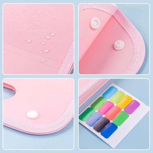 Image of SHUTTLE ART 13 Pockets Vertical Expanding File Folder, A4 Letter Size Document Organizer, Stationery Storage Bag|Multi Layer Accordion File Folder, Paper Holder for Office,School,Home(Multicolor)