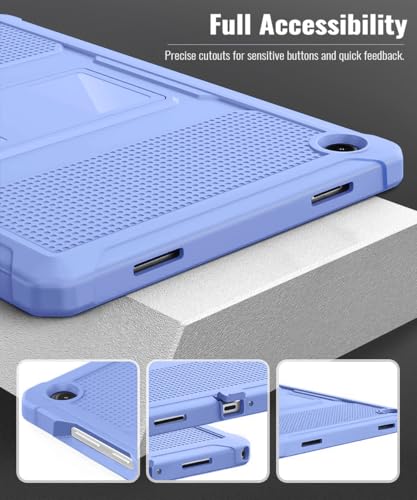 Image of MoKo Shockproof Case Fit Samsung Galaxy Tab A11+ Plus / A9+ 11 Inch | Full Body Rugged Stand Back Cover with Built-in Screen Protector for Galaxy Tab A11+ / A9+ Tablet, Lavender Purple