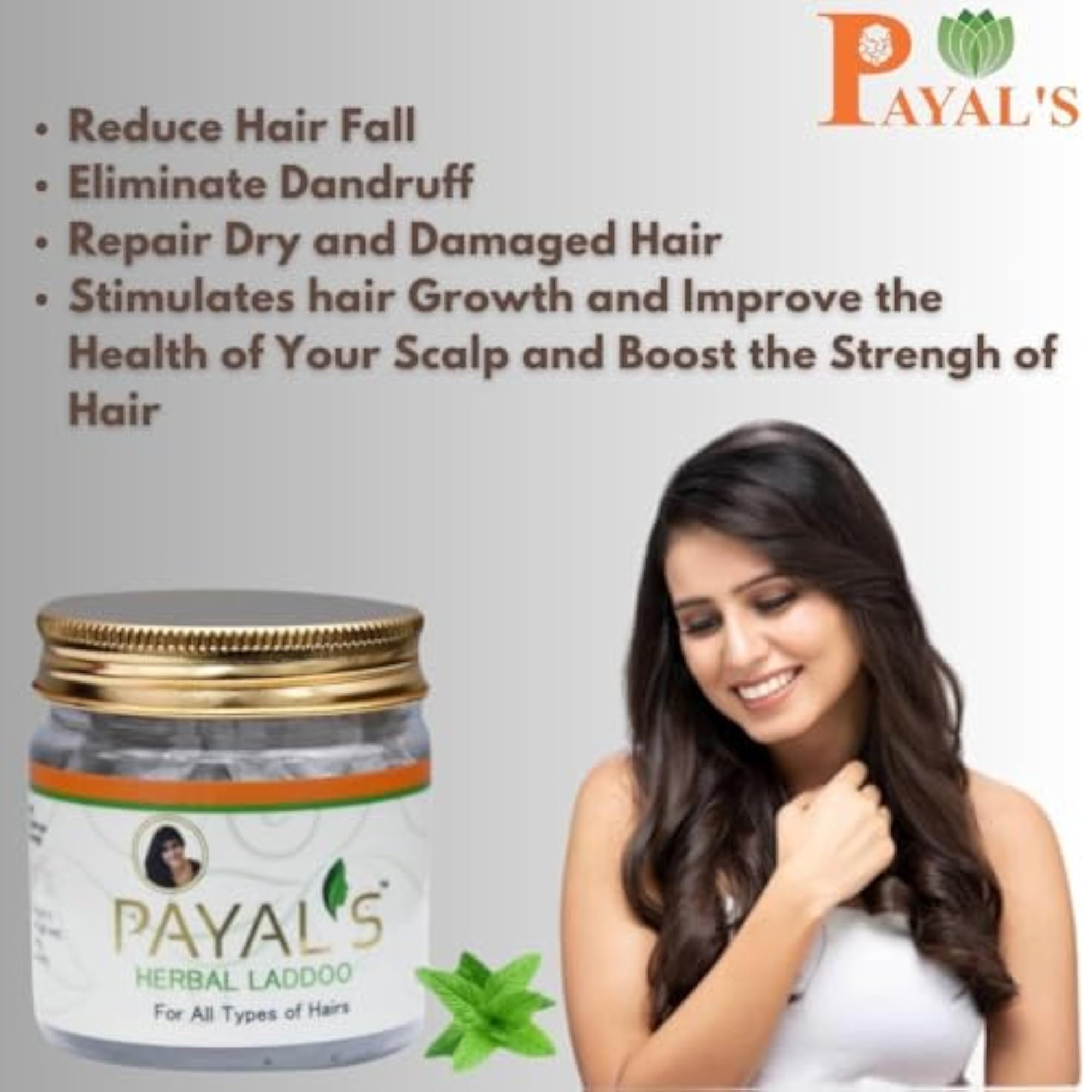 Herbal Hair Laddoo for All Hair Types