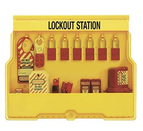 Best Deal 🛒 Master Lock S1850E1106 Lockout Tagout Padlock & Electrical Station