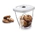 Vacu Vin Coffee, Tea and Food Vacuum Storage Container - Medium, 1.30 Liter, White