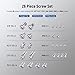 NEEWER 26PCS Camera Screw Set for Photography Equipment, Includes 1/4