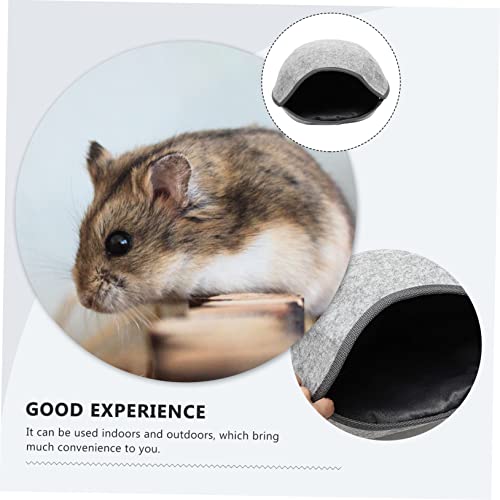 GANAZONO boca de peixe feltro maca de gato casa pet cama para pet Cama para animais de estimação cam