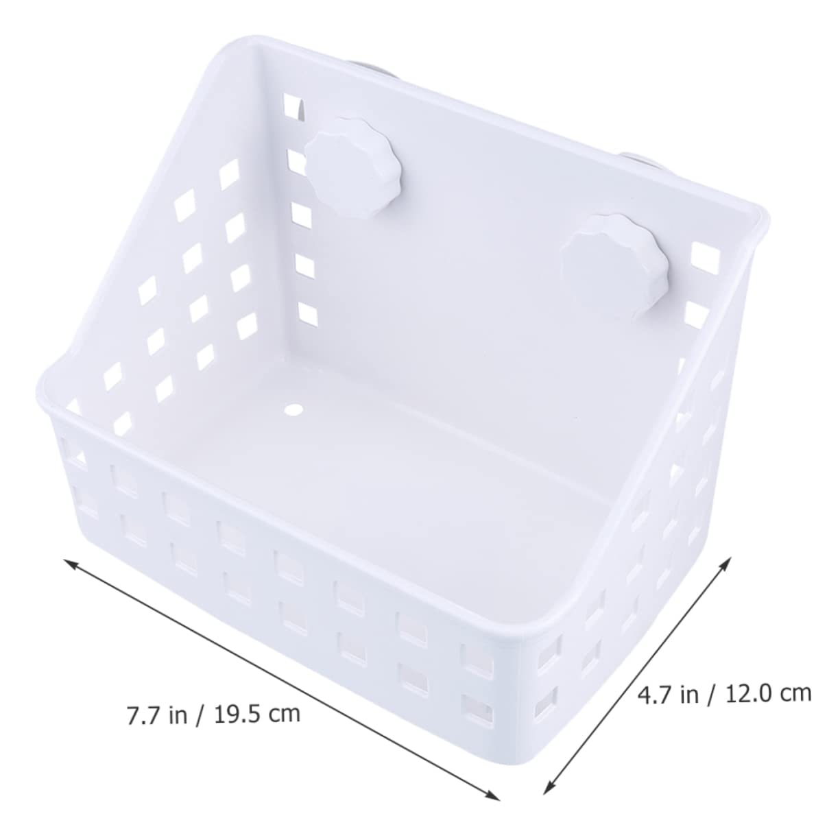 FRCOLOR 2piezas Comedero De Plástico para Conejos y Pequeños Roedores Alimentador Fijo para Heno y Comida para Chinchillas y Cobayas Diseño Organizado y Resistente Desperdicios