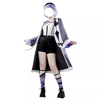 Amazon.co.jp: [QMIQMI] Hololive Vtuber 猫又おかゆ コスプレ