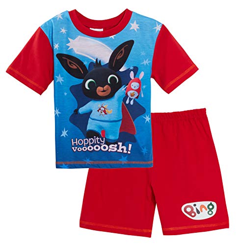 Lora Dora Boys Bing Bunny Short Pyjamas Blue/Red 18-24 Months Lora Dora Boys Bing Bunny Short Pyjamas Blue/Red 18-24 Months