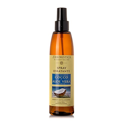 Acqua Naturale di Cocco e Aloe vera - Spray idratante 200 ml