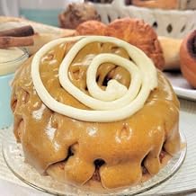 Cinnamom Bakery 12oz Jumbo Autumn Variety Cinnamon Rolls Pan of 6