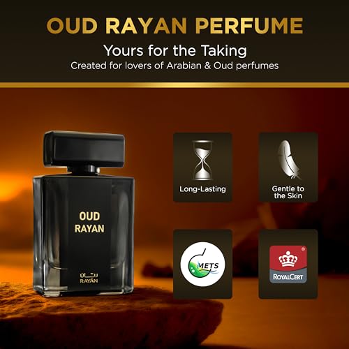RAYAN Modern Oud Perfume for Men - Arabian Eau De Parfum, 100mL (3.34 Fl oz) Perfumes Arabes Para Hombres, Long Lasting Perfume with Oud, Sandalwood, Cardamom, Amber & Lavender, Ideal Gift for Him - Image 5