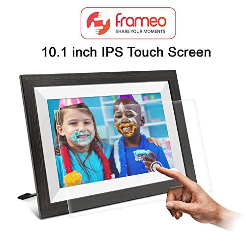 Luvlink Digital Photo Frame! Brown Smart Frameo Wifi Connected Photo Frame - 10 Inch, 1280X800, 16 Gb. Send Photos To Your Loved Ones From Anywhere! #TOP7