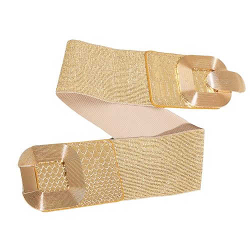 Elastic Dress Belt Stretchy Wide Corset Waistband For Women Daily Wear And Formal Occasion All Matching Waist Ornament3