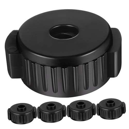 Yardwe 5Pcs Drum Cymbal Nuts Lightweight Quick Release Mounting Nuts for Percussion Drum Kit Durable Design Fit Compatibility Enhance Sound Clarity