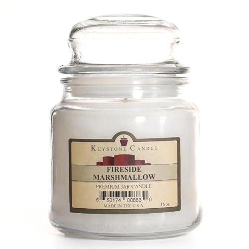 Fireside Marshmallow Scented Jar Candles 16 oz
