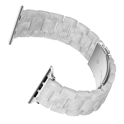 Image of Light House Apple Watch Bands-Fashion Lightweight Resin iWatch Bands for Women Men 38mm /40mm /41mm /42mm(Series 11 10), 49mm /46mm /45mm /44mm /42mm(S 3 2 1), Compatible with Apple Watch Series 11 SE 10 9 8 7 6 5 4 3 Ultra