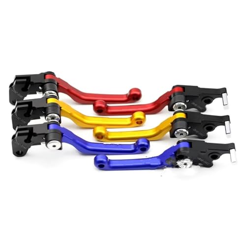 Levier frein moto en aluminium bleu pour une commande d'embrayage précise - 5