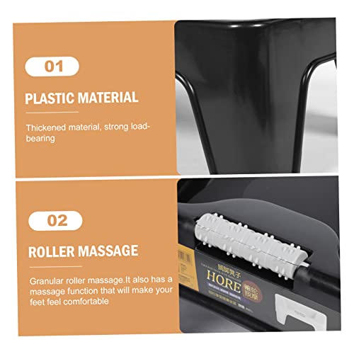 FRCOLOR 1Pc Pedais Dobrável Escadote Para Crianças Banquinho Dobrável Sofá Ao Ar Livre Escadote Pedi