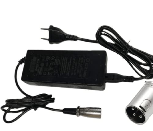 SSCYHT Cargador de batería para Patinete de 54,6 V Compatible con Patinete de Movilidad eléctrica, Silla de Ruedas, Cargador de batería de Litio, Adaptador de Corriente, Cargador de batería de Litio Cover