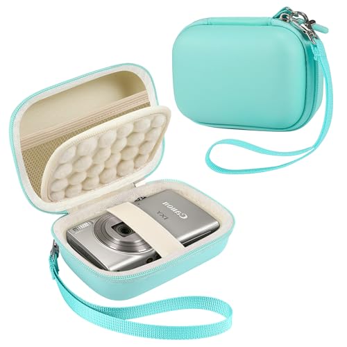 Estuche duro para cámara digital pequeño compatible con Canon y Nikon