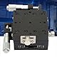 Manueller Präzisions Lineartisch, Manueller Mikrometer Kreuzrollen Lineartisch, Trimmlager Tuning Plattform Schiebetisch mit Schwarz eloxiert, für Produktionsmaschinen