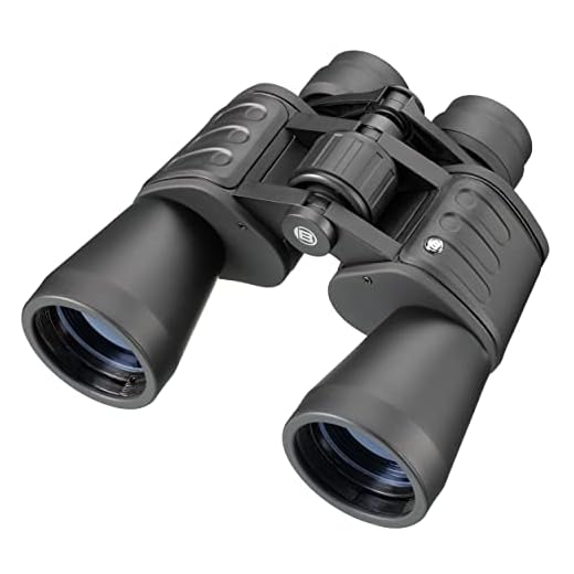 Bresser Kikare Hunter 20 x 50 med hög förstoring, full komprimerad optik och robust gummiarmerad kropp inklusive stativanslutningsgänga, diopterutjämning, transportväska och axelrem