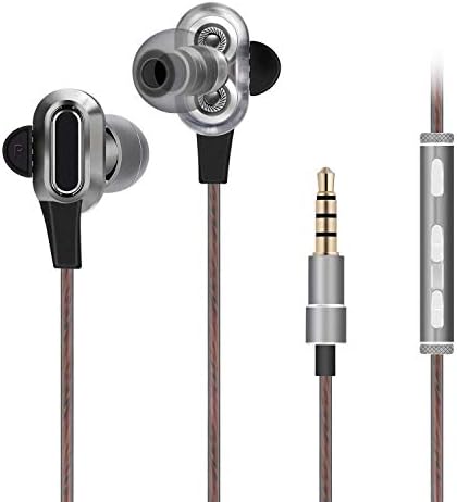 Ear Buds Earphones in Ear Headphones Wired Earbuds with Microphone Mic Stereo Waterproof Metal Wired Earphone for Earphone Earbud Mp3 Players Tablet Laptop 3.5mm Earbud