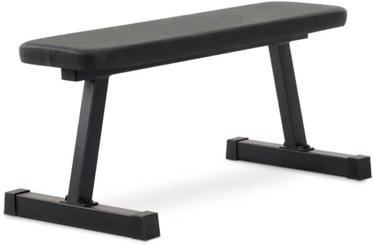 SPORTO FITNESS Flat Utility 250 KG Capacity Weight Bench for Weight Training and Ab Exercises… (‎Flat Bench)