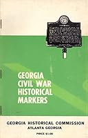 Georgia Civil War Historical Markers B001048AZ2 Book Cover
