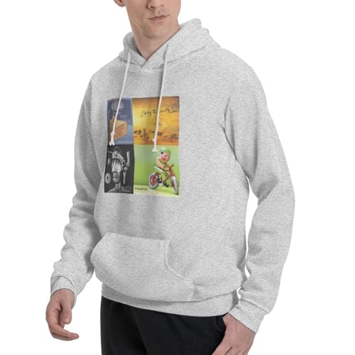 Primu'S Hoodies Mens Hooded Casual Cotton Drawstring Hoodies Pullover Sweatshirts Long Sleeve Shirt2