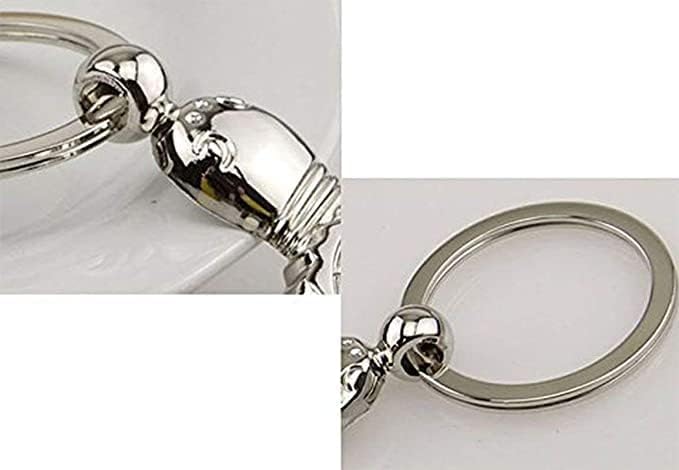 Amoyeric Personality Animal Keyrings Creative Metal Cute Turtle Keychain Pendant Keyrings Handbag Car Phone Decoration