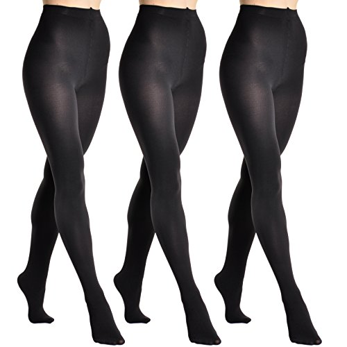 Image of Angelina Women's Brushed Fleece Interior Thermal Fashion Tights
