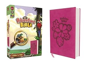 Book cover NKJV, Adventure Bible, Leathersoft, Pink, Full Color