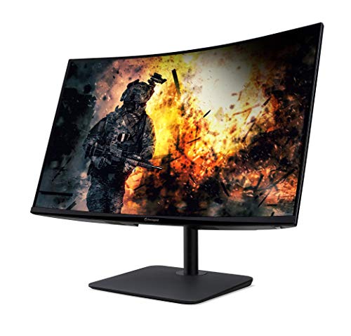 Aopen 32Hc5Qr Zbmiiphx 31.5" 1500R Curved Full Hd (1920 X 1080) Va Zero-Frame Gaming Monitor With Adaptive-Sync Technology, 240Hz, 1Ms , (Display Port & 2 X Hdmi 1.4 Ports), Black #TOP2