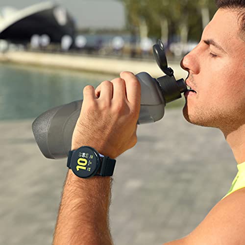 Xrhww 5 Pack 20Mm Stretchy Nylon Loop Watch Bands Compatible With Samsung Galaxy Watch Active 2 44Mm 40Mm/Active 40Mm/Galaxy Watch 3 41Mm/Galaxy Watch 42Mm/Galaxy Watch 4 44Mm 40Mm / Galaxy Watch 5 44Mm 40Mm/Galaxy Watch 5 Pro 45Mm #TOP3