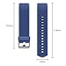 endubro Pulsera Repuesto para Fitness Tracker ID115 HR Plus (Azul)