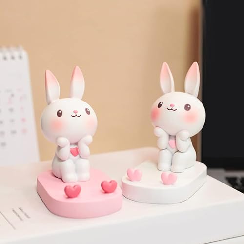 Miniatura 7 de Gatuida Soporte para teléfono, lindo conejo, soporte para teléfono inteligente, soporte para teléfono, animal de dibujos animados