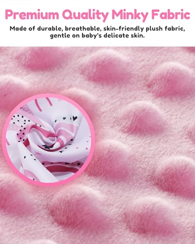 Image of BOMOLOUR Seat Cover Compatible with Bumbo and Nuby Seat, Removable Breathable Baby Floor Seat Cover for Boys and Girls, Seat Not Included (Pink Rainbow)