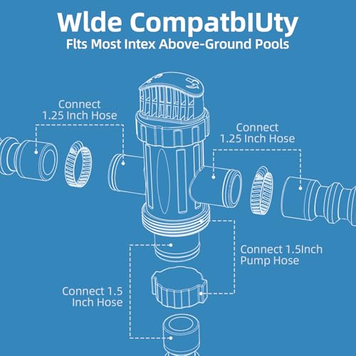 11872 Dual Split Plunger Valve Replacement for Intex Above Ground Pools by Virellionixis - Used condition - Image 4