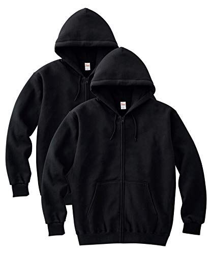 Image of Printstar 00217-MLZ Men's Sweatshirt, 8.4 oz, Fleece Lined, Zip-up, Light Hoodie, Full Zip,