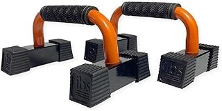 Home Workout Push Up Bar Heavy Duty Stand Steel with Comfortable PVC Soft Grip and Non-Slip Bars - Safe, Heavy, Sturdy Gym & Home Exercise