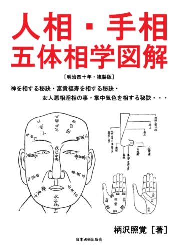 人相・手相　五体相学図解［明治四十年・複製版］: 神を相する秘訣・富貴福寿を相する秘訣・女人悪相淫相の事・掌中気色を相する秘訣・・・