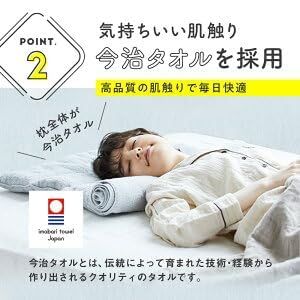 Amazon｜SU-ZI 今治睡眠用タオル2 [2個セット] 今治枕 今治タオル