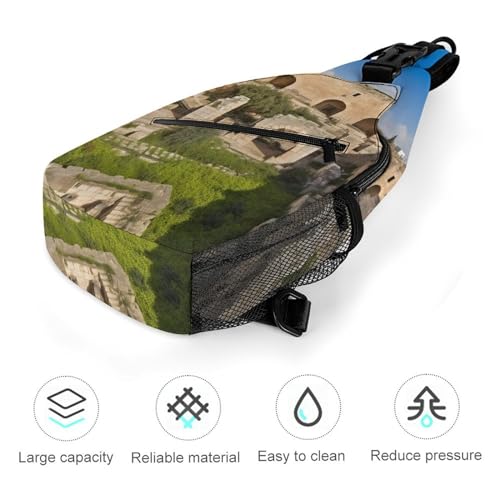 Bolso bandolera Israel estilo deportivo para senderismo miniatura 5
