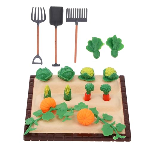 Healeved Miniature Vegetable Garden Tool Set