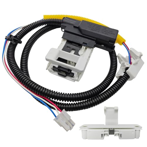 W11307244 W10682535 Washer Lid Lock and Lid Strike w10837741 Compatible with Amana Kenmore maytag Whirlpool Washer Replace w11253733 w10838613 Fit Models wtw5000dw1 wtw4816fw2 ntw4516fw3