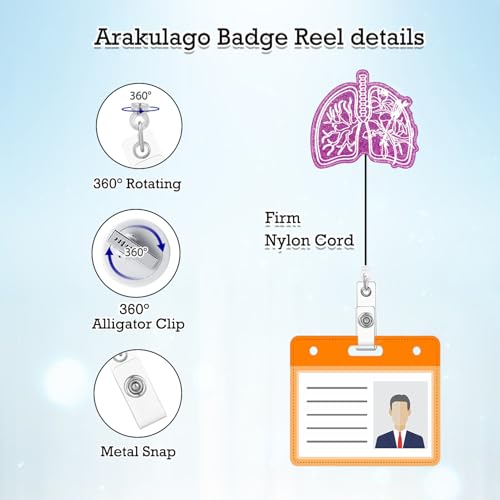Porte-badge rétractable poumon : l'accessoire idéal à l'hôpital - 2