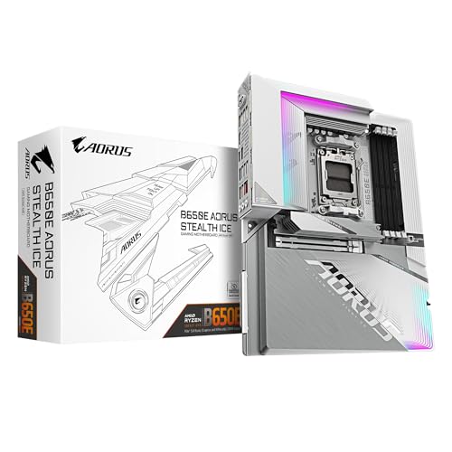 Amazon | GIGABYTE B650E AORUS STEALTH ICE 背面コネクタ